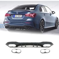 DIFFUSORE MERCEDES CLASSE A V177 19-24 LOOK A45