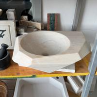 Lavello in marmo rosa portogallo