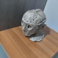 Scultura maschera venerdi' 13