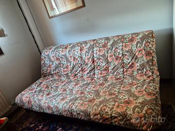 Divano letto con rete e materasso