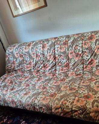 Divano letto con rete e materasso