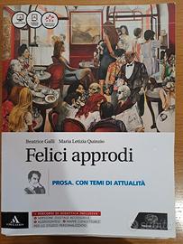 Felici approdi prosa 9788828618065