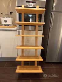 N.1 VÄRDE Ikea - Scaffale, in betulla massiccia 