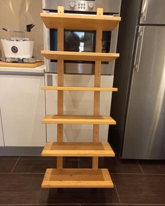N.1 VÄRDE Ikea - Scaffale, in betulla massiccia 
