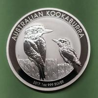 Australia -Kookaburra argento PROOF -anno 2017