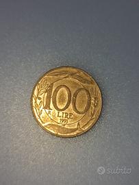 100 lire piccole medie 1993
