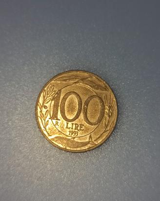 100 lire piccole medie 1993