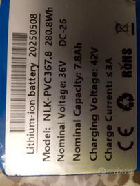 batteria monopattino elettrico 