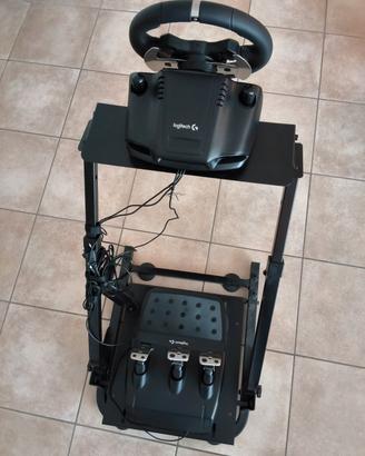 Volante Logitech G920 + Supporto