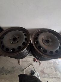 Cerchi in ferro e lega  5×112  attacco Wolksvagen 