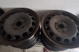 Cerchi in ferro e lega  5×112  attacco Wolksvagen 