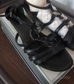 Sandalo donna basso nero numero 39 GEOX