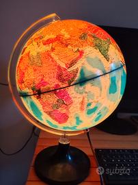 mappamondo fisico politico