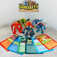 Gormiti Magazine Serie Atomic completa con carte