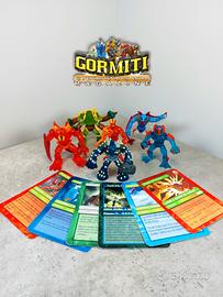 Gormiti Magazine Serie Atomic completa con carte