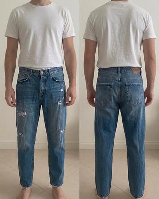 Jeans uomo Pull&Bear mom fit