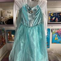 Abito carnevale Elsa Frozen originale Disney