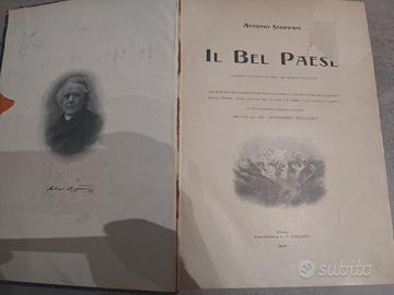 Antonio Stoppani Il bel paese Cogliati 1908 