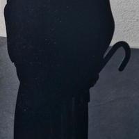 PORTAOMBRELLI FERRO BATTUTO CHARLIE CHAPLIN