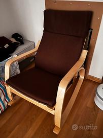 Sedia dondolo Ikea
