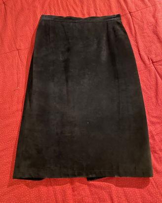 Gonna Roccobarocco scamosciata tg 42