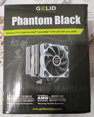 Gelid Solutions Phantom Black Dissipatore Ad Aria