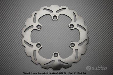 Dischi freno Anteriori  KAWASAKI EL 250 LX 1987 90