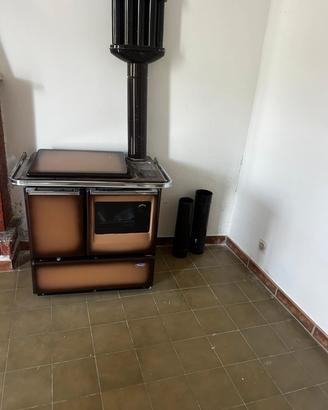 stufa economica funzionante a legna