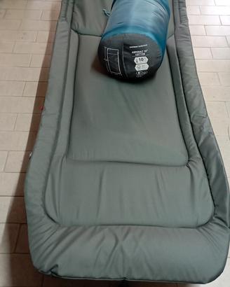 lettino decathlon più Sacco a pelo 