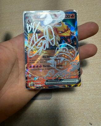 Charizard firmato
