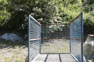 Rimorchio agricolo autocostruito