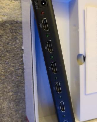 Lindy 38244 - Commutatore HDMI 2.0 5 porte, 18G