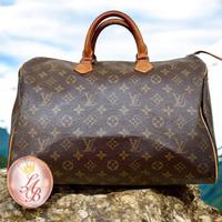 ORIGINALE LOUIS VUITTON SPEEDY 35 VINTAGE