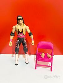 WWE Mattel Bret Hart Action Figure Elite