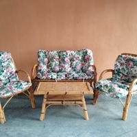 Set da giardino in bambù