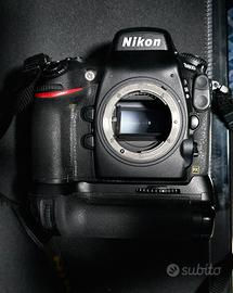 nikon d800 + battery pack