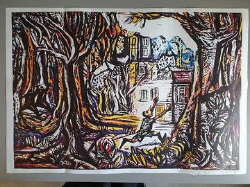 Quadro Stampa Vinicio Berti - Pinocchio