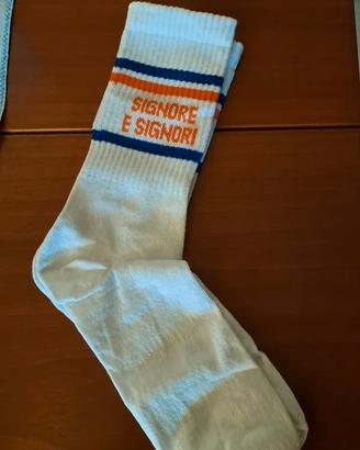 Calze unisex sanremo - tutti in piedi per la music