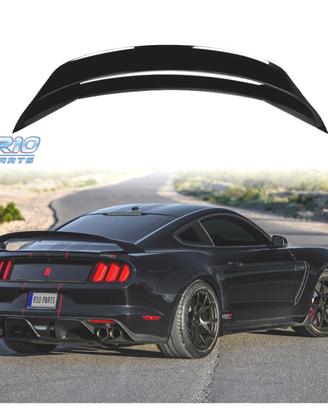 SPOILER FORD MUSTANG 15-23 LOOK GT350 R NERO LUCID