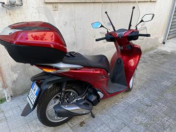 Sh 125 Honda 2021 rosso
