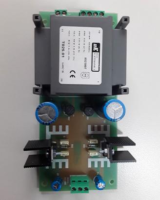 ALIMENT. STABILIZZATO TENS. OUT +12 Vdc / + 5 Vdc