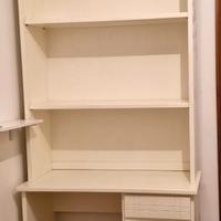 LIBRERIA/ SCRIVANIA CON CASSETTI