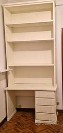 LIBRERIA/ SCRIVANIA CON CASSETTI