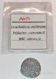 Moneta Corrado II - Conrado Astensis - periodo com