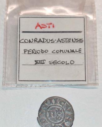 Moneta Corrado II - Conrado Astensis - periodo com