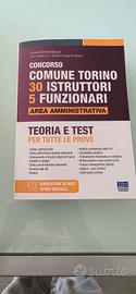LIBRO CONCORSO COMUNE DI TORINO