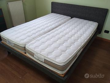 Letto matrimoniale e materassi in lattice naturale