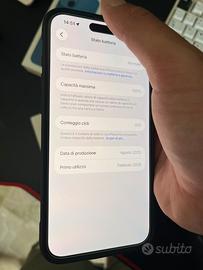 iPhone 16 Plus - Batteria100% - 6 mesi - 128gb