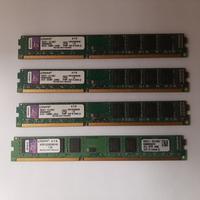 4 x 4G memorie Kingston KVR1333D3N9/4G (4 pezzi)