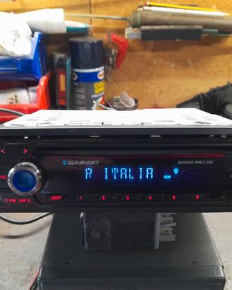 autoradio cd blaupunkt con presa aux (funzionante)